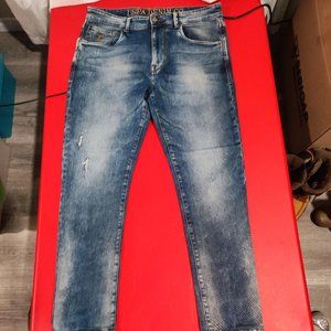 U.S. Polo Assn. jeans denim distressed rips men's size 34 x 29
